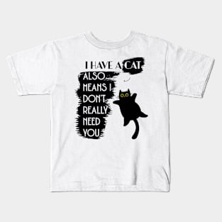 Cat mom Kids T-Shirt